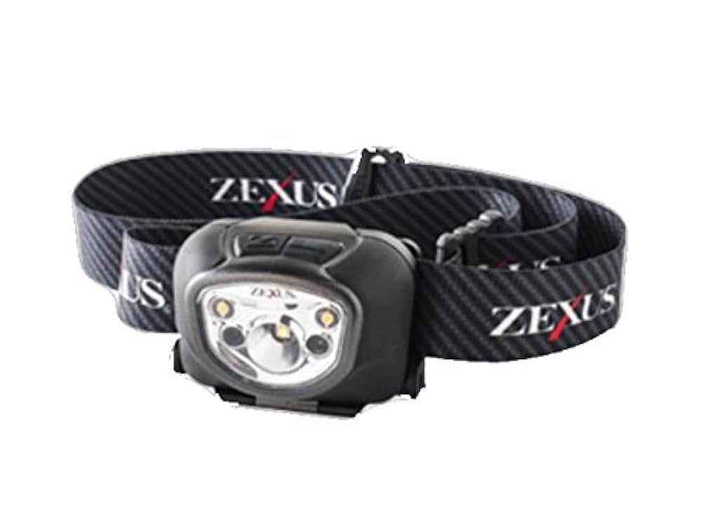 LEDライト　ハイネケン Amazon | 冨士灯器 LEDヘッドライト ZX-280 BK ブラック | 冨士